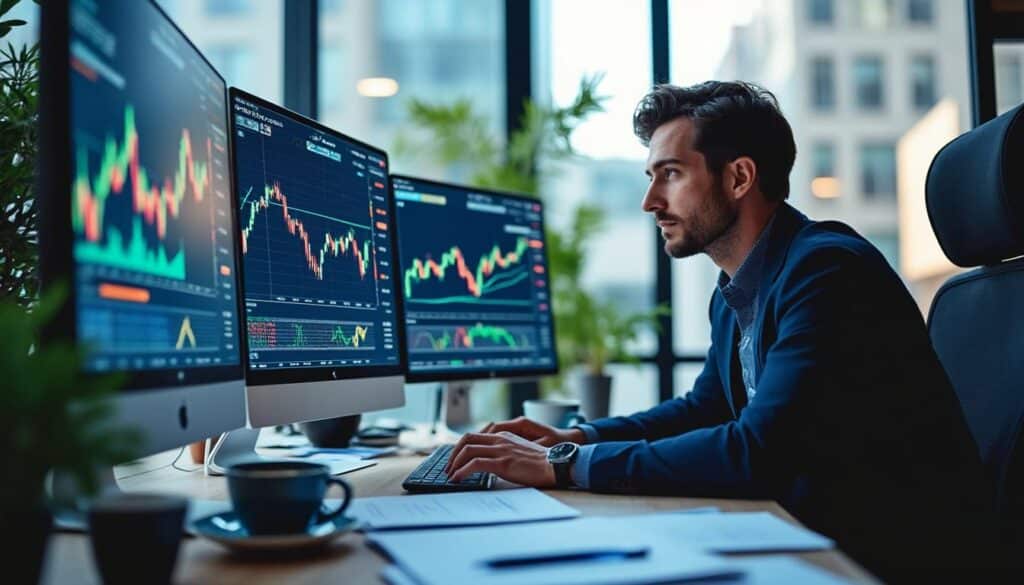 Quel est le rôle de surveillance des marchés assuré par un opérateur courtier ?