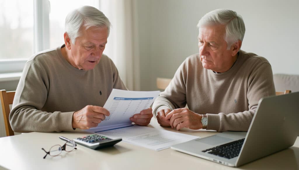 Différence entre retraite brute et nette : calcul et écarts